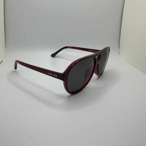 TOMS Sunglasses NWOT - Marco in Red Crystal - Picture 2 of 5